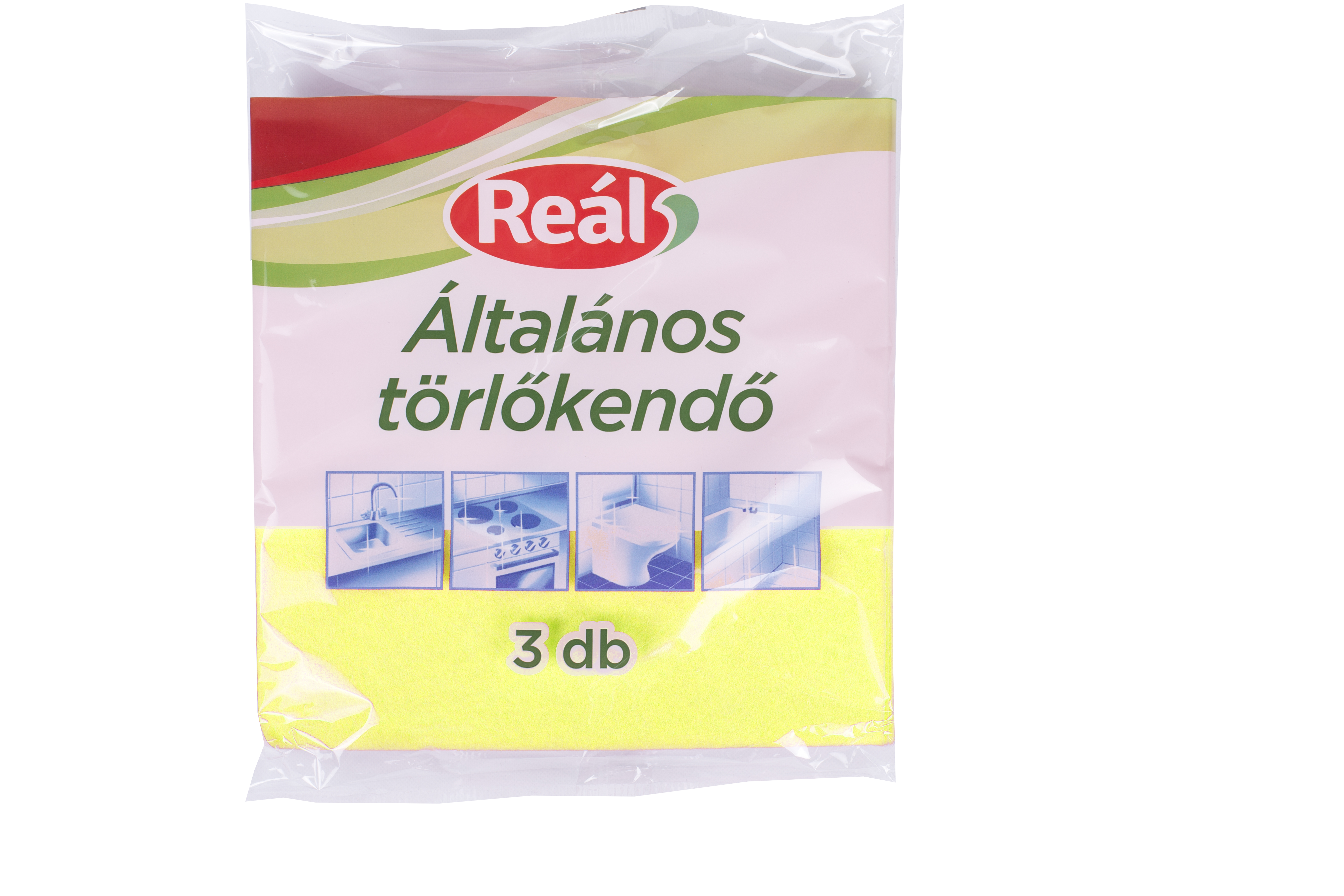 Reál Általános törlőkendő 3db